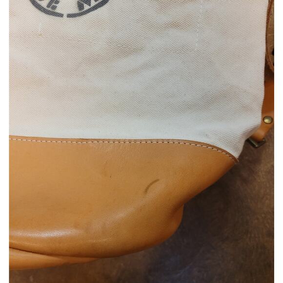 Rare Todd Snyder x Superior Labor Canvas Bucket Duffle Leather Bottom 22" Japan - Picture 11 of 16
